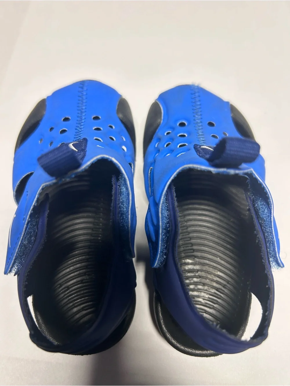 Nike Sunray Protect 2 Toddler Sandals Size 5C Signal Blue Black 943827-403